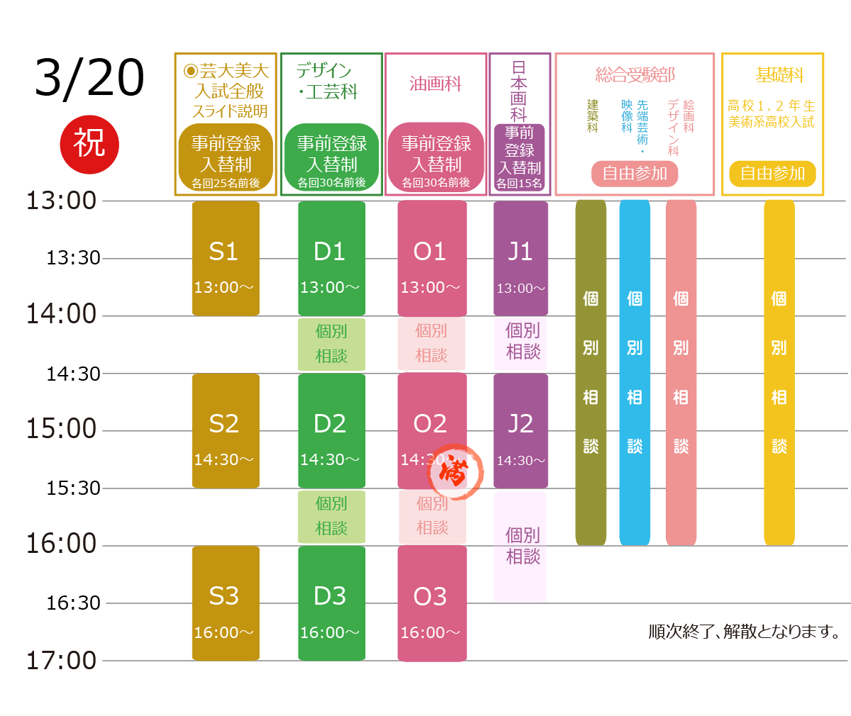 講習会を充実させる様々なイベント