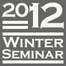 2012 Winter Seminar